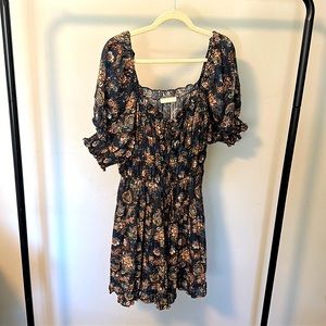 Ulla Johnson black and blue summer dress